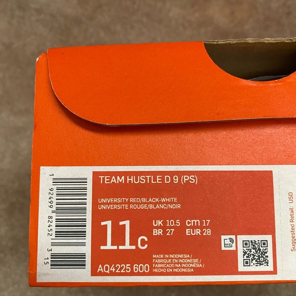 Team Hustle D9 PS ‘University Red’ - Picture 5 of 6